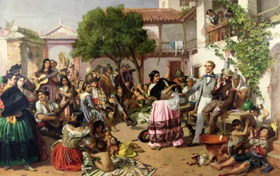 Vida entre los Gitanos, Sevilla, 1853